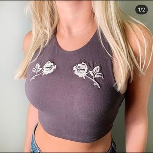 Kendal and Kylie Crop/festival top